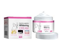 Mnozreo Crème Éclaircissante Corps et Zones,50G,1PC(Crème Blanchissante Pour Les Aisselles,Cadeau de Noël,Réparant et Éclaircissant,Hydratante Unifiante)