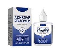 Mnozreo Dissolvant Colle,Decolle Etiquette,Autocollants et les Résidus de Colle,Produit Enlever Colle Autocollant,Enlève Étiquettes,50ML,1PC