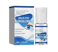 Mnozreo Solution Pour le Soin Yeux,Gouttes Pour Les Yeux Secs,Gouttes Pour Les Yeux Hydratantes,Care Yeux Gouttes Oculaires,Solutions Pour Problèmes Oculaires,13ML,1PC