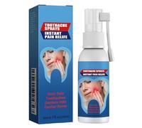 Mnozreo Spray de Soins Bucco-Dentaires,Spray Oral Portable Mal De Dents,Spray de Soulagement de la Douleur Dentaire,Sprays de Soulagement des Maux de Dents,Spray pour Douleur Dentaire,20ML,1PC