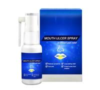 Mnozreo Spray De Soins Bucco-Dentaires,Spray Ulcères de la Bouche,Sprays de Soulagement des Maux de Dents,Spray Soins Ulcères Buccale,Traitement des Ulcères de la Bouche,1PC