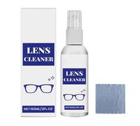 Mnozreo Spray d'élimination des rayures sur les verres, spray de nettoyage pour lunettes, outils de nettoyage de lunettes pour écrans de lentilles, 1 pièce