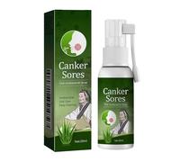 Mnozreo Spray Pour Ulceres Buccaux,Soulager la Douleur,20ML,1PC,Maintenir un Environnement d'Hygiène Bucco - Dentaire pour une Haleine Fraîche