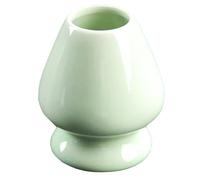 Mnozreo Support en Céramique pour Fouet à Thé,Rangement pour Fouet Chasen,Vert,1PC,Support de Fouet à Matcha en Céramique,Accessoires de Service à Thé en Céramique