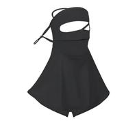 Mnrkaoic Black Spring Summer Ice Silk Sunscreen masque anti - UV masque intégral pour le cou