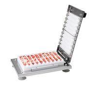 MNSRRN Brochette de Viande, Machine à brochettes Commerciale Manuelle, brochette de Kebab, brochette de Barbecue, brochette en Acier Inoxydable