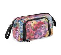 Mnsruu America in Bloom Summer3 Trousse à crayons grande capacité pour garçons et filles, L'Amérique en Floraison Summer3, Taille unique, Mode