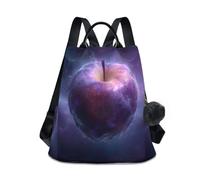 Mnsruu Apple Galaxy Vortex Sac à dos pour femme Sac à dos antivol décontracté Sac à bandoulière tendance pour femme