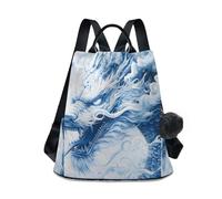 Mnsruu Blue Dragon Sac à dos pour femme Sac à dos antivol Sac à dos Sac à dos Sac à dos Sac à dos Sac à dos Sac à dos Sac