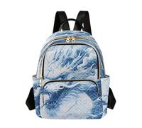 Mnsruu Blue Dragon Sac à dos pour femme Sac à dos de voyage Sac à bandoulière décontracté Sac à dos quotidien, Dragon Bleu, M