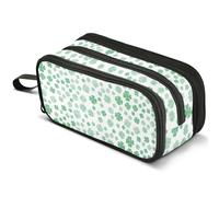 Mnsruu Clover Trousse à crayons de grande capacité avec 3 compartiments pour stylos et papeterie, A1635, Sac à dos enfant