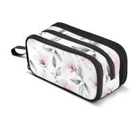 Mnsruu Mtmzntm0ody5eta1zjhiuthob2i0 Trousse à crayons de grande capacité avec 3 compartiments pour garçons et filles