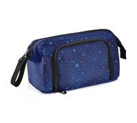 Mnsruu Night Sky Trousse à crayons de grande capacité pour bureau, école, multicolore, Cartable