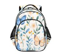 Mnsruu Pansies Sac à dos léger pour enfants pour l'école maternelle Taille S, Pensées, M, Sac à dos tyrolien