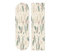 Mnsruu Ruban adhésif antidérapant pour planche à roulettes, planche de papier de sable 22,9 x 83,8 cm