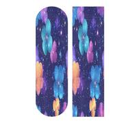 Mnsruu Ruban adhésif antidérapant pour planche à roulettes, planche de papier de sable, 22,9 x 83,8 cm