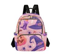 Mnsruu Sac à dos de voyage pour femme avec motif tête de mort et chapeau de magicien