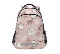 Mnsruu Sac à dos d'école en noix de coco pour garçons et filles