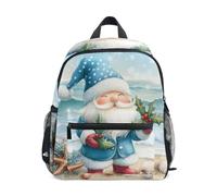 Mnsruu Sac à dos pour enfant Motif nain de plage et étoile de mer