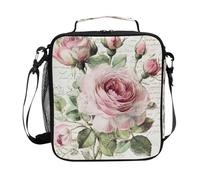 Mnsruu Sacs à déjeuner isothermes roses vintage Paris France pour garçons et filles