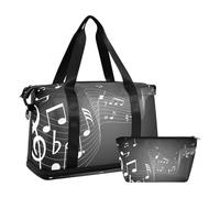 Mnsruu Sacs de sport Happy Music Notes, #04, Taille unique, Mode