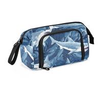 Mnsruu Sharks-2734 Trousse à crayons de grande capacité pour adolescents, adultes, étudiants, Requins - 2734, Taille unique, Mallette