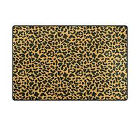 Mnsruu Use7 Tapis antidérapant Motif léopard pour Chambre d'enfant, Tissu, Multicolore, 50 x 80 cm(1.7' x 2.6' ft)