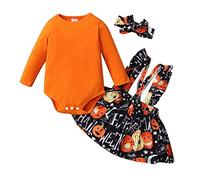 MNSWR Costume Halloween Bebe Deguisement Bebe Fee,Robe Bebe Fille Hiver 18mois Déguisement Pirate Fille Costume Halloween Fille 8 Ans Jupe Longue Blanche Vêtements Bebe Garcon 1 an Pyjam 9-12 Mois