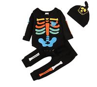 MNSWR Costume Halloween Bebe Deguisement Halloween Garcon 5 Ans,Bébé Fille Déguisement Halloween Bébé Fille Déguisement Disco Chausette Enfant Garcon Body Manche Longue Bebe Garçon Déguisement Enf