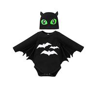 MNSWR Costume Halloween Bebe Deguisement Halloween Squelette Enfant,Base Chapeau Vêtements Bébé Garçon Déguisement Militaire Enfant Cheerleader Tenue Lot Body Bebe Costume Lutin Brassiere Bebe Nai