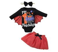 MNSWR Costume Halloween Bebe Deguisement Halloween Squelette Enfant,Pyjama Bebe Fille Bébé Halloween Ensemble Deguisement Halloween Fille 12 Ans Chaussettes Sport Lot Body Bebe 9 Mois Dinosaure Co