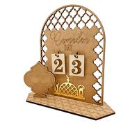 MNSWR Décor Du Ramadan Et De L'aïd Calendrier Eid Diy Ramadan Decor,Calendrier De L'avent à Remplir Soi-même 30 Jours Jusqu'à L'aïd Deco Ramadan 2023 Decoration Ramadan Vaisselle Orientale Ramadan