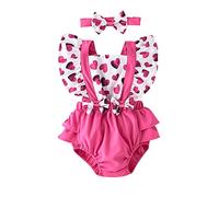 MNSWR Lover Gifts Robe Bebe Ceremonie,Ensemble Fille 3 Ans pour L Hiver Tutu Fille 1 Ans Saint-Valentin Deguisement Lapin Bebe 3 Mois Tenue Noel Garcon Robe Bapteme Bébé Vêtements De NUI 6-9 Mois