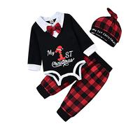 MNSWR Pyjama De Noel Famille Pull Papa Maman Bébé Noël Deguisement Animal Bebe 2 Ans,Robe Dorée Bébé Vêtement Enfant Garçon 18 Mois Costume Bebe Pull Noel Bebe Fil Pocahontas Deguisement Bebe 0-3