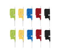 Mnueeop 10 PièCes SDK08 Clip de Test SMD IC Test Crochet Clips pour Test ÉLectrique Ultra Clip Test Puce