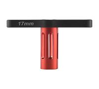 Mnueeop Outil de Clé Hexagonale à Douille D'éCrous de Roue en MéTal 17MM pour Camion de Monstre de Voiture TéLéCommande Tout-Terrain 1: 8 Summit E-
