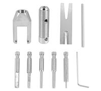 Mnueeop Outils de Solvant D'Extracteur de Pignon de Moteur RéGléS pour les PièCes de Pignon de Moteur D'HéLicoptèRe Rc - Alliage D'Aluminium