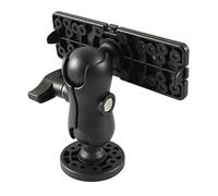Mnueeop Support de Sondeur de Bateau Support de Base de Sondeur de Profondeur à 360 DegréS Support de DéTecteur de Poissons Universel Plaque de Carte GPS