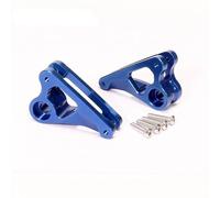 MNUHGYHD Kit de culbuteurs progressifs Avant/arrière en Aluminium Progressive-2 (90-T) 5358 for Voitures RC Trax-xas 1/10 Revo 3.3 E-Revo 2.0 Slayer Pro 4X4 Summit(Front-Blue)