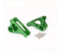 MNUHGYHD Kit de culbuteurs progressifs Avant/arrière en Aluminium Progressive-2 (90-T) 5358 for Voitures RC Trax-xas 1/10 Revo 3.3 E-Revo 2.0 Slayer Pro 4X4 Summit(Front-Green)