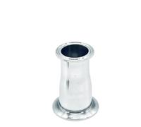 MNUPL 1pc O/D 19/25/32/38/45/51/63/76/89/102mm Réducteur SS304 Acier Inoxydable Sanitaire Ferrule 50.5-119mm Concentic Tuyau Raccord Tri Clamp(63x25 to 77.5x50.5)