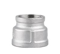 MNUPL Adaptateur de raccord de tuyau en acier inoxydable 304, réducteur de filetage femelle vers femelle BSP 1/4", 1/2", 3/4", 1", 1-1/4", 1-1/2", 2"(DN50 DN32)