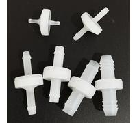 MNUPL Clapet anti-retour en PVDF for générateur d'ozone/clapet anti-retour en plastique for air, eau, huile 1/4" 1/16" 1/8" 3/16" 5/16"(CDDV1)