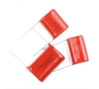 MNUPL Condensateur à Film en polypropylène CBB, 63V, 100V, 250V, 400V, 101, 103, 104, 105, 125J, 221, 222, 223, 224, 225, 332, 333, 334, 10 pièces(250V 106J P27)