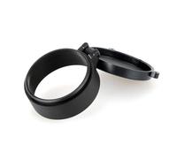 MNUPL Couvercle d'objectif de portée 25-64MM, 1 pièce, Anti-poussière, télescopique, Rabattable, Capuchon de Protection d'objectif à Ressort Rapide, Couvercle d'objectif, Accessoires de Chasse(34mm)