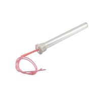 MNUPL Élément Chauffant Tubulaire à Filetage DN15 1/2 ", 1 pièce, 220V, 0.3/0.5/1/1.5/2KW, Cartouche chauffante, diamètre de Tube de 15mm, élément Chauffant électrique(2KW 15x300mm)