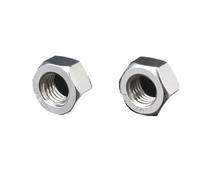 MNUPL Jeu d'écrous hexagonaux à filetage gauche et droit M4 ~ M16, Kit d'écrous hexagonaux à filetage positif et inversé en acier inoxydable 304 A2(M10)