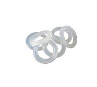 MNUPL Joint torique en Caoutchouc de Silicone CS, 3mm d'épaisseur, diamètre extérieur OD9/10/11~34/35/36mm, rondelle for Haute température, 10 pièces (Color : White, Size : 42x36x3mm)