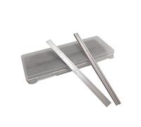 MNUPL Lames de rabot en carbure de 82 mm for couteaux réversibles Draper 3-1/4 pouces TCT, 10 pièces