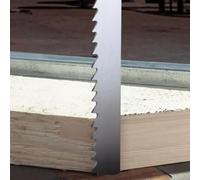 MNUPL Lames de scie à ruban, 1/2/3 pièces, longueur 1511 x 6,35 et largeur 9,5, 6 dents, 10 dents, 14 dents, for le travail du bois(1511x9.5,3PC_10T)